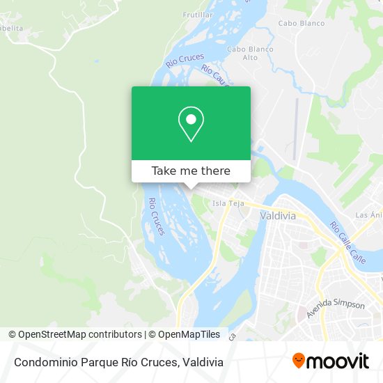 Mapa de Condominio Parque Río Cruces