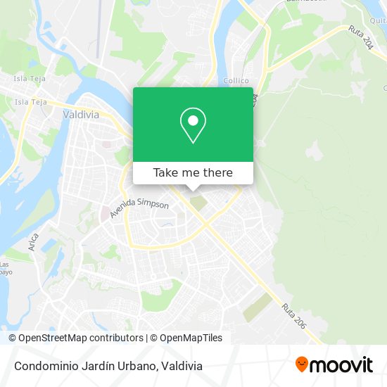 Condominio Jardín Urbano map