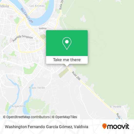 Washington Fernando García Gómez map