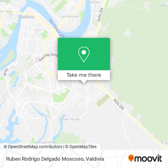 Mapa de Ruben Rodrigo Delgado Moscoso
