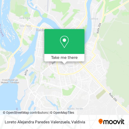 Loreto Alejandra Paredes Valenzuela map