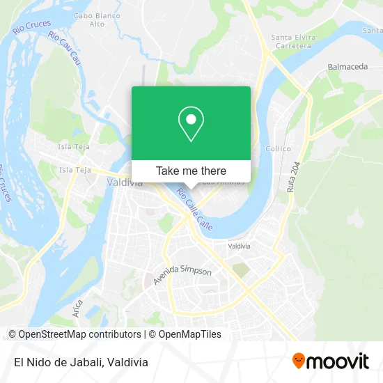 El Nido de Jabali map
