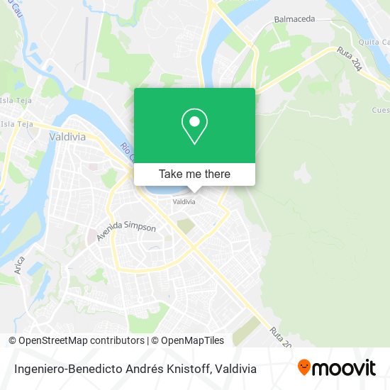 Ingeniero-Benedicto Andrés Knistoff map
