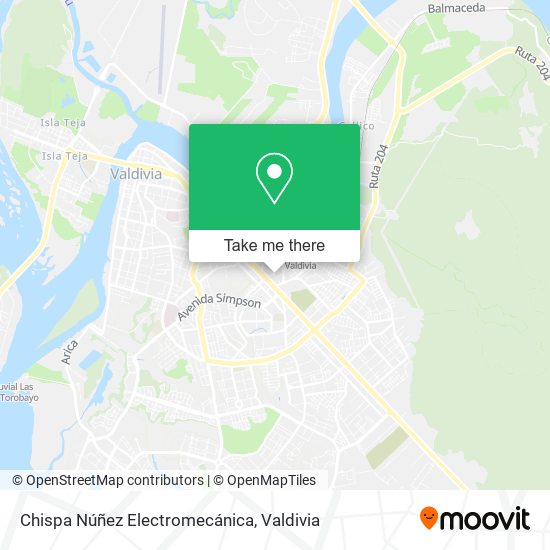 Mapa de Chispa Núñez Electromecánica