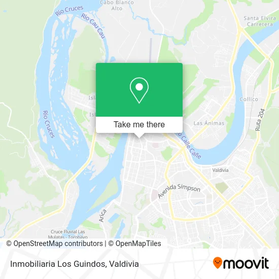 Inmobiliaria Los Guindos map