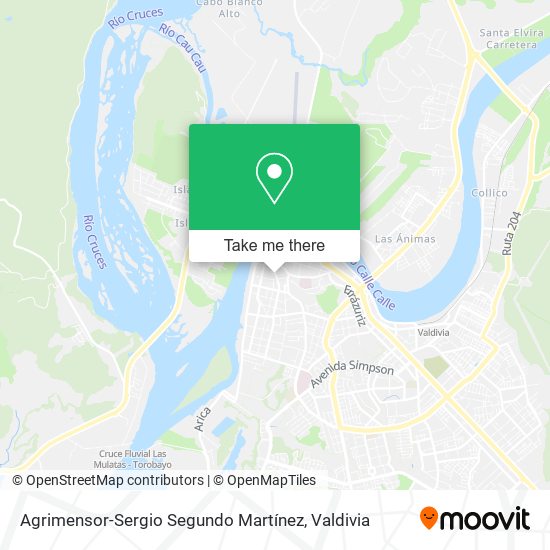 Mapa de Agrimensor-Sergio Segundo Martínez