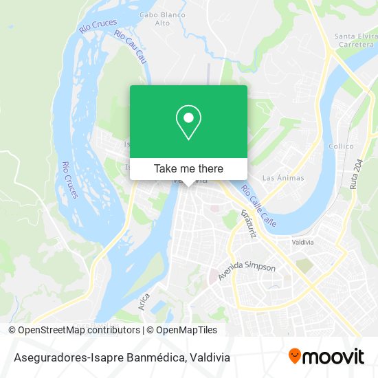 Mapa de Aseguradores-Isapre Banmédica
