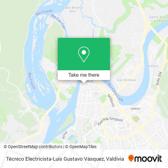 Técnico Electricista-Luis Gustavo Vásquez map