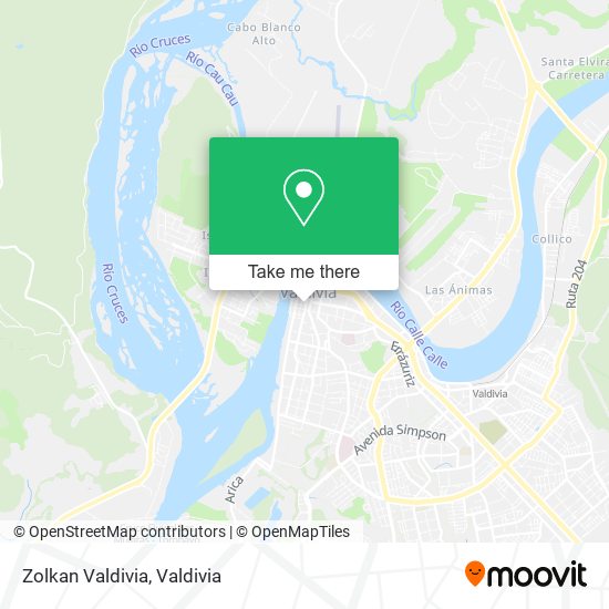 Zolkan Valdivia map