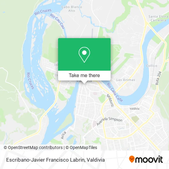 Escribano-Javier Francisco Labrin map