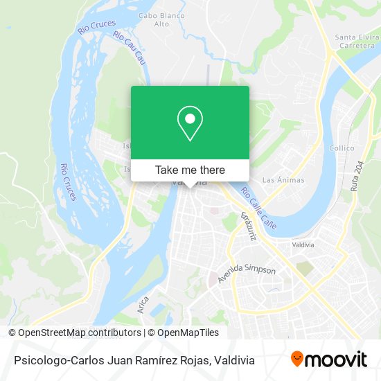 Psicologo-Carlos Juan Ramírez Rojas map