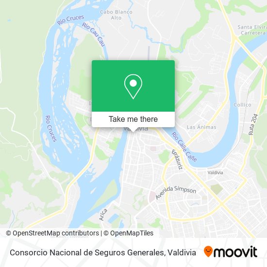 Consorcio Nacional de Seguros Generales map