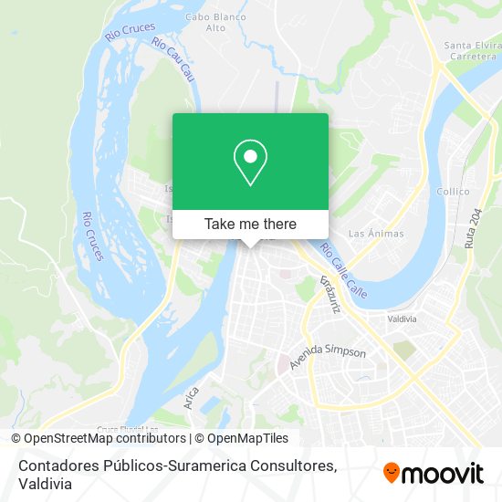 Mapa de Contadores Públicos-Suramerica Consultores