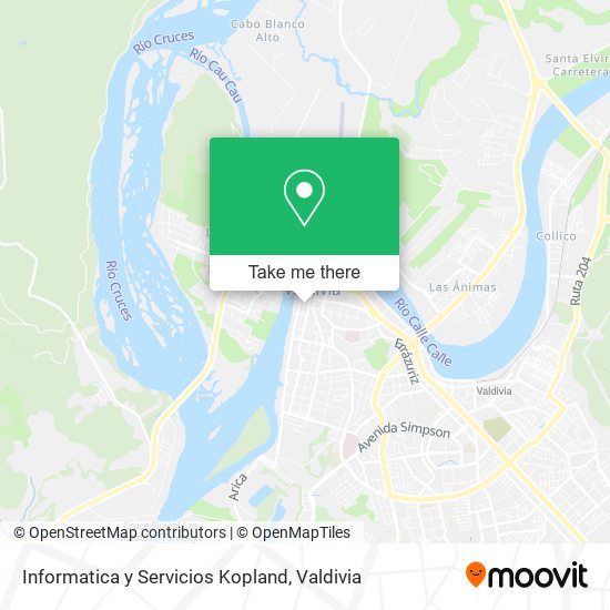 Mapa de Informatica y Servicios Kopland
