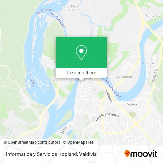 Informatica y Servicios Kopland map