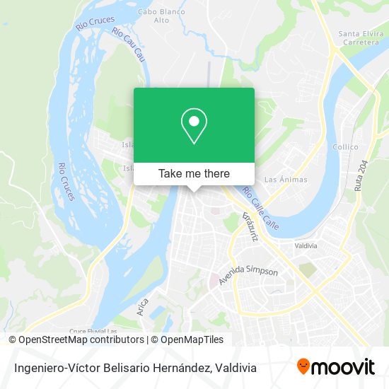 Mapa de Ingeniero-Víctor Belisario Hernández