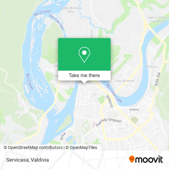 Servicasa map