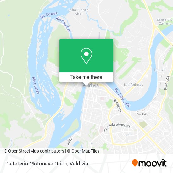Cafeteria Motonave Orion map