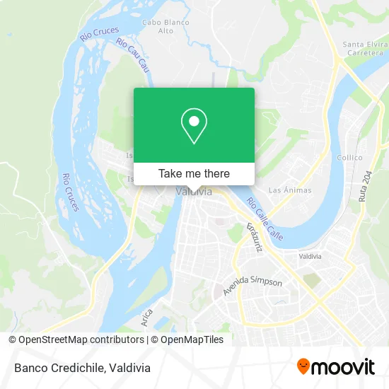Banco Credichile map