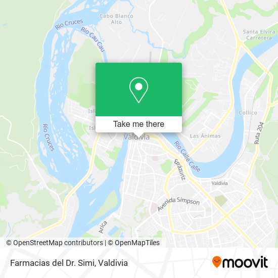 Farmacias del Dr. Simi map