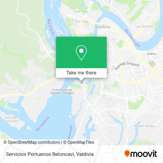 Servicios Portuarios Reloncavi map