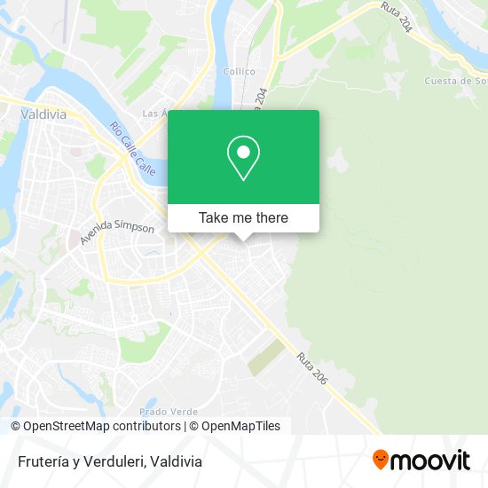 Frutería y Verduleri map