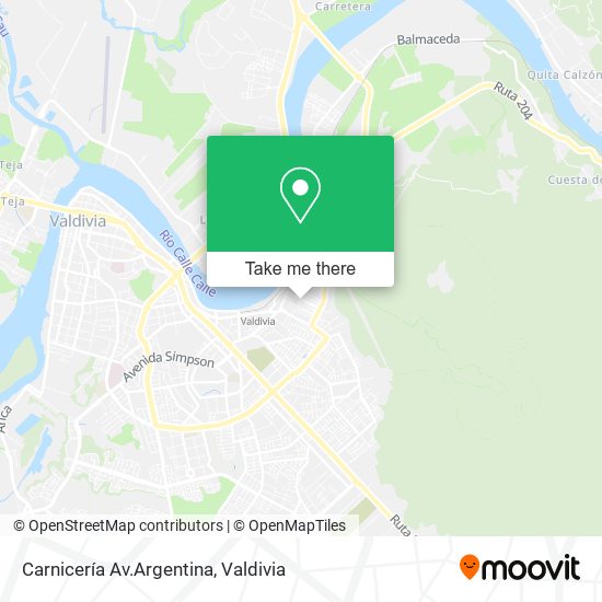 Carnicería Av.Argentina map