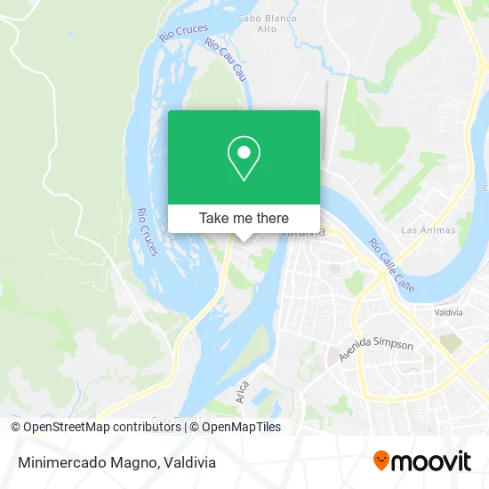 Minimercado Magno map