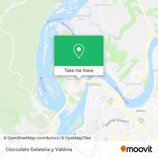 Cioccolato Gelateria y map