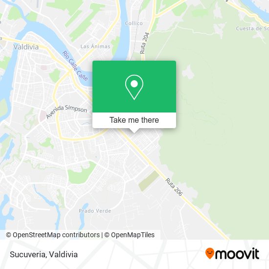 Mapa de Sucuveria