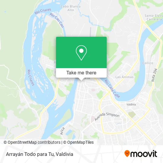 Arrayán Todo para Tu map