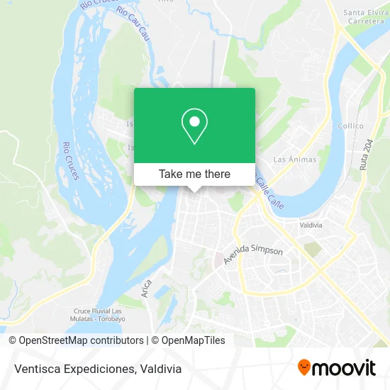 Ventisca Expediciones map