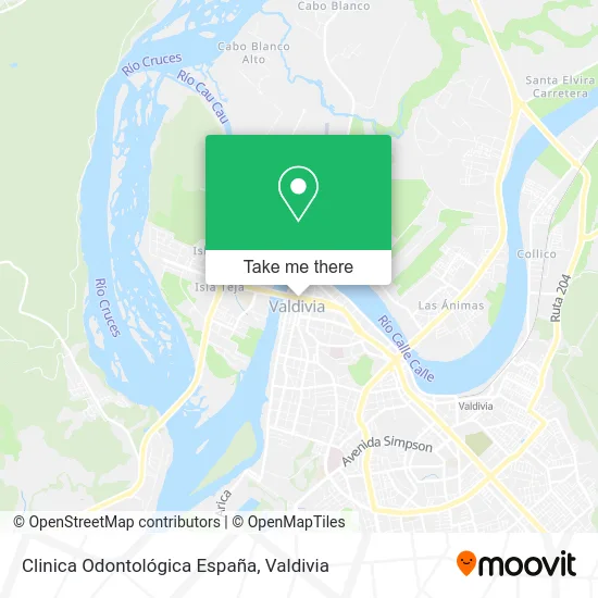 Clinica Odontológica España map