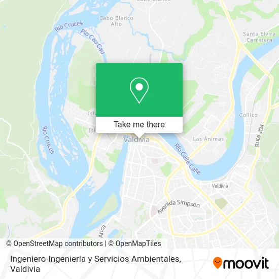 Mapa de Ingeniero-Ingeniería y Servicios Ambientales