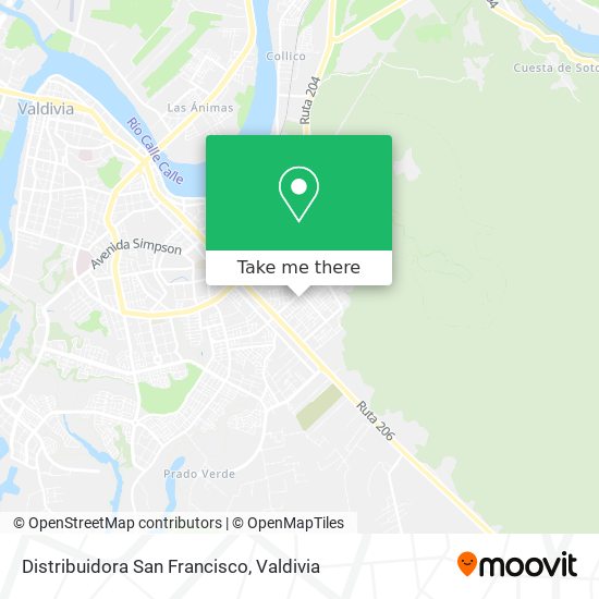 Distribuidora San Francisco map