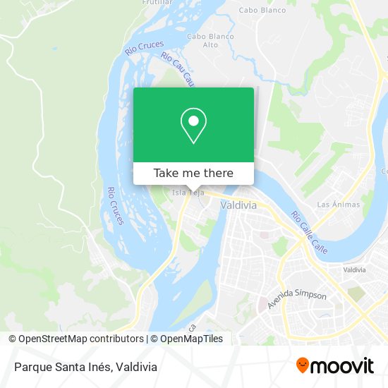 Parque Santa Inés map