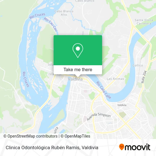 Clinica Odontológica Rubén Ramis map