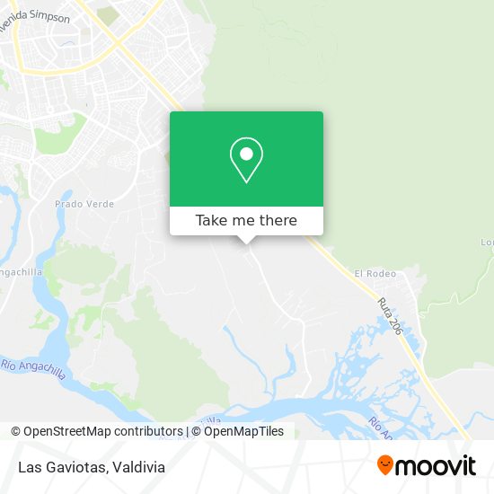 Mapa de Las Gaviotas