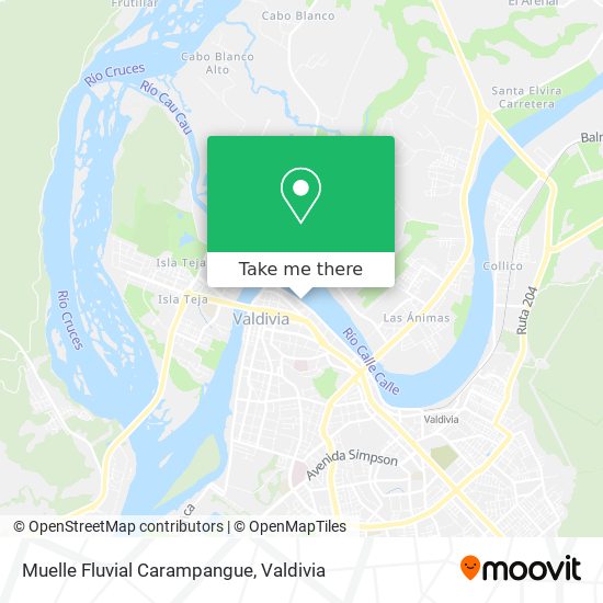 Muelle Fluvial Carampangue map