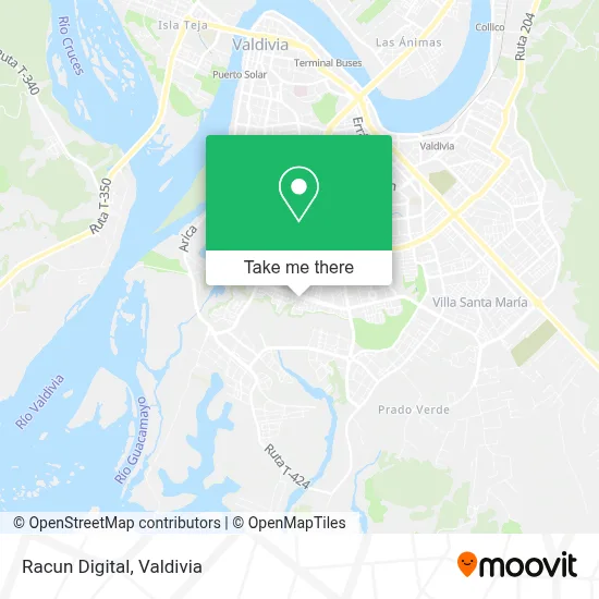 Racun Digital map