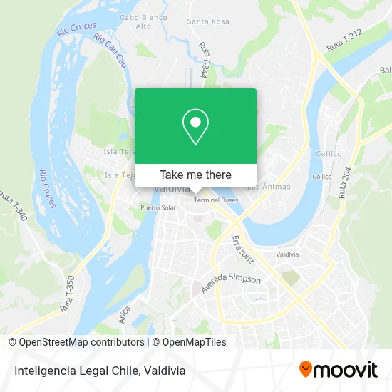 Inteligencia Legal Chile map