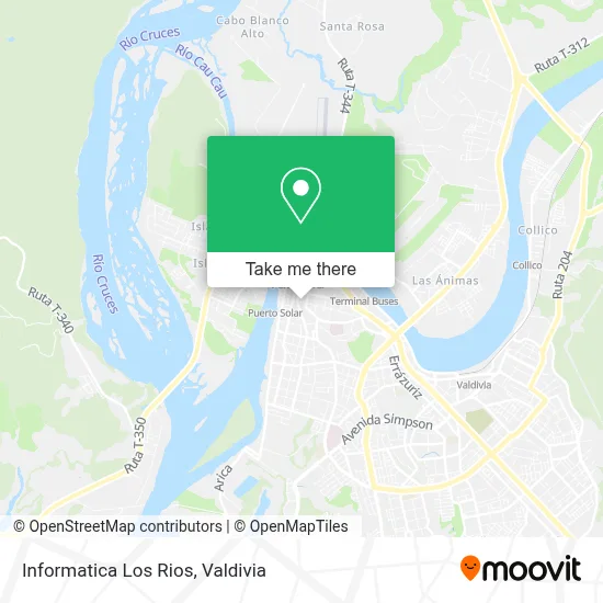Informatica Los Rios map