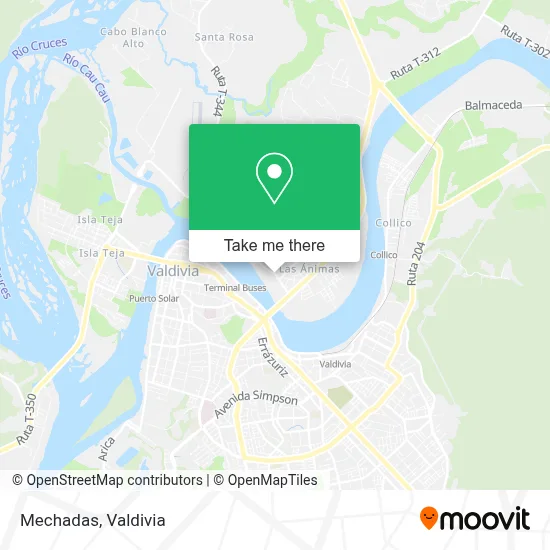 Mechadas map