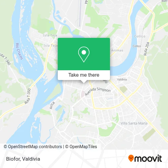 Biofor map