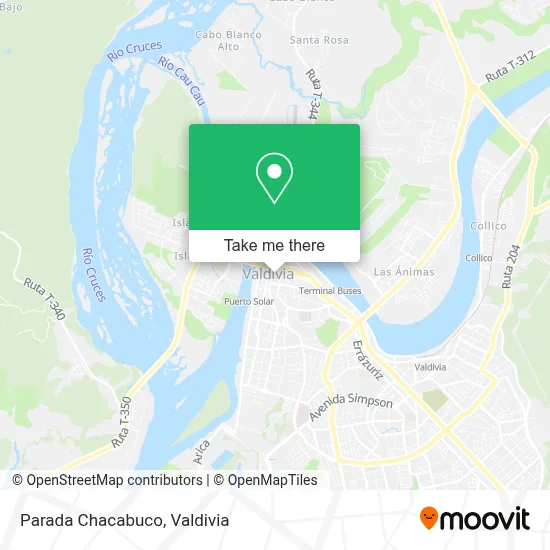 Parada Chacabuco map