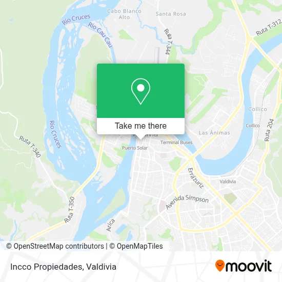Incco Propiedades map