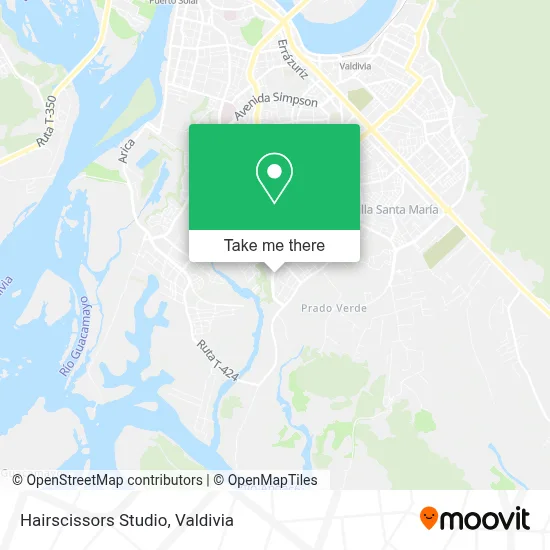 Hairscissors Studio map