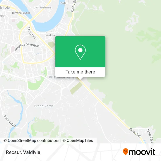 Recsur map