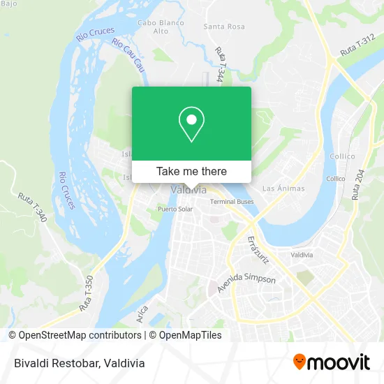 Bivaldi Restobar map