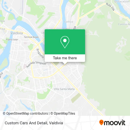 Custom Cars And Detail map